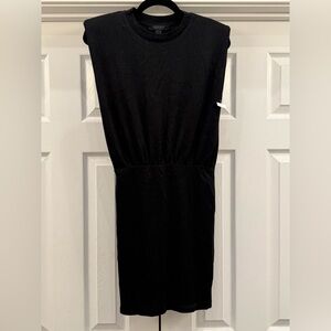 All Saints Classic Black Midi Dress